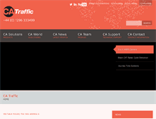 Tablet Screenshot of ca-traffic.com